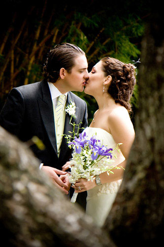Jardin Huayacan Jiutepec Beso Novios Boda